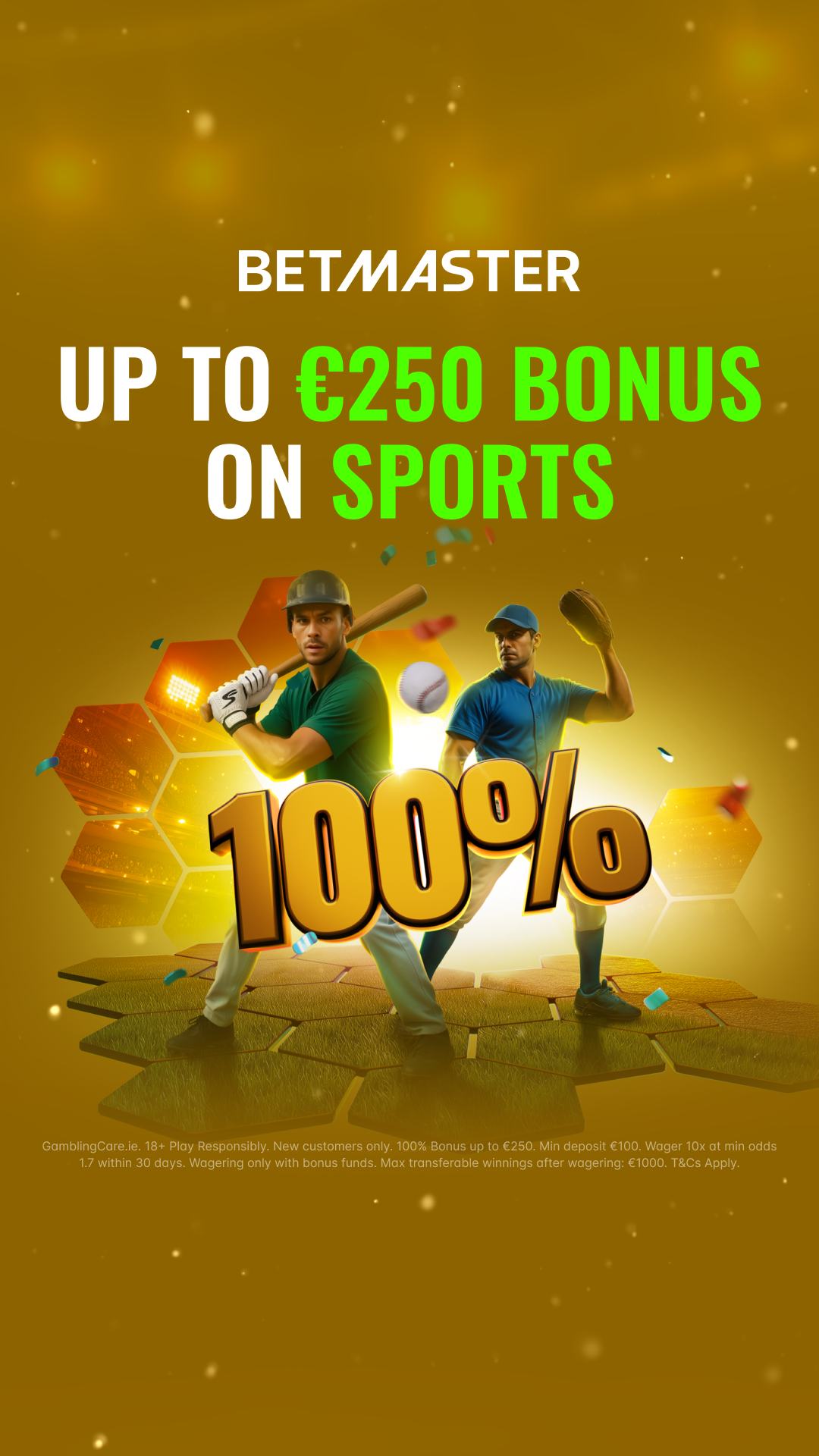 Betmaster Ireland Facebook ad