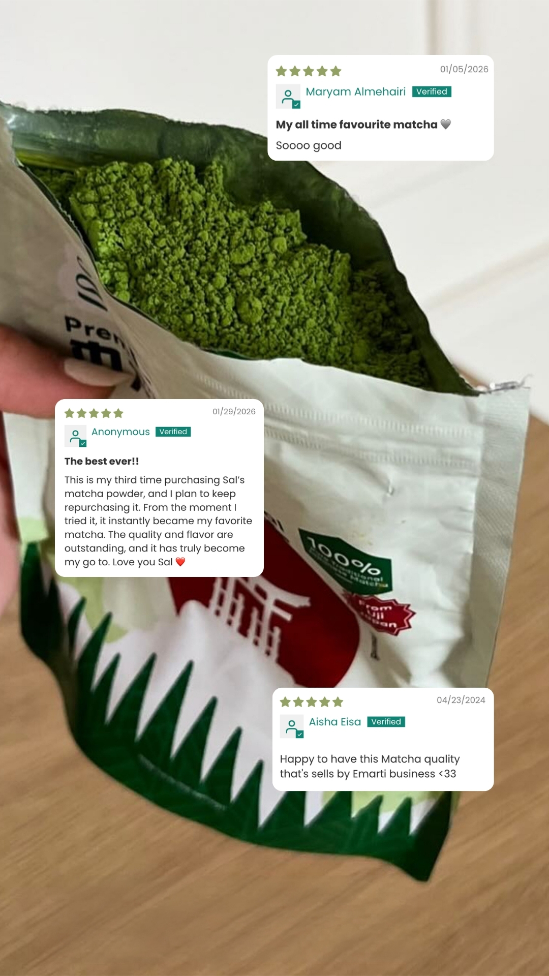 Salmatcha Facebook ad from Aug 18, 2026