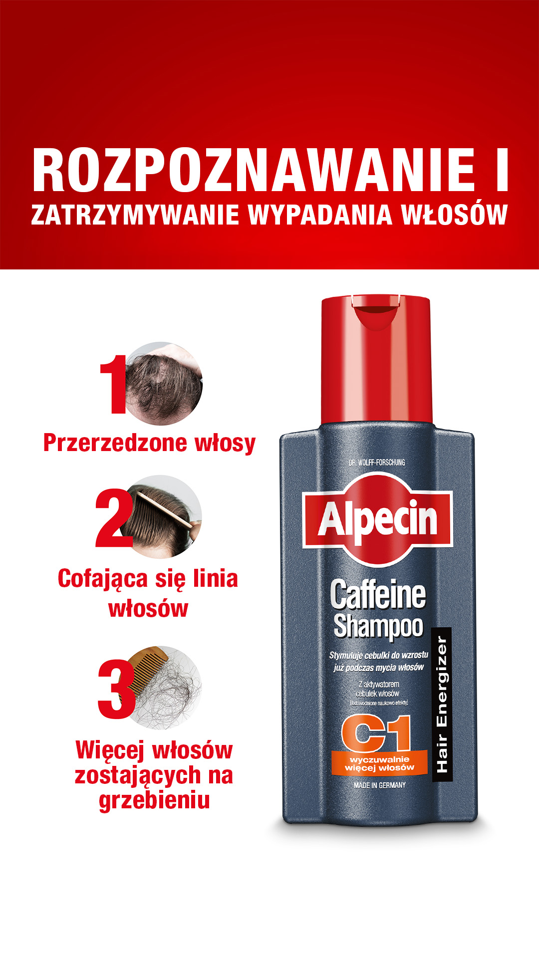 Alpecin Facebook ad