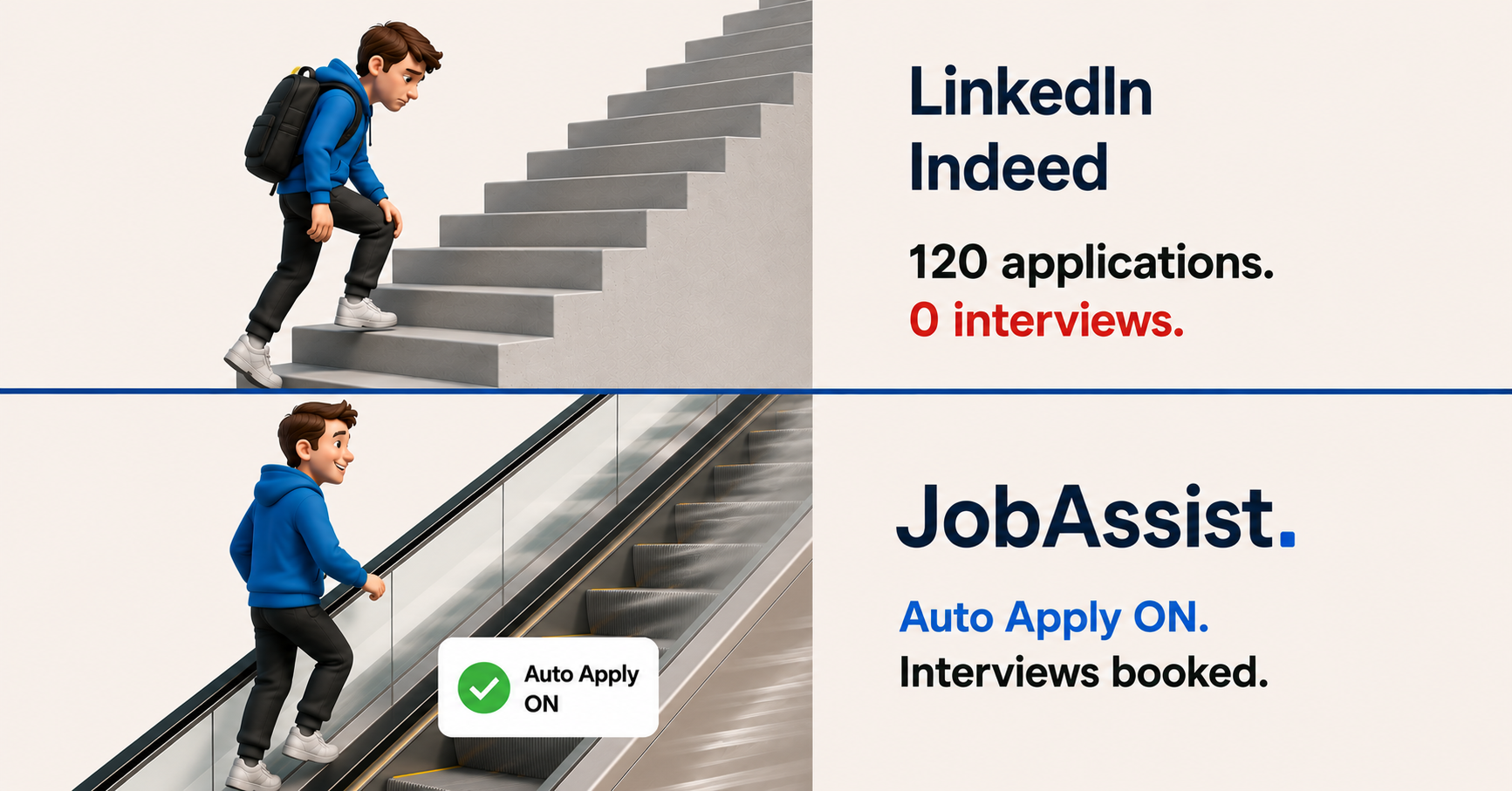 JobAssist: Find Your Dream Job I AI Job Search & Auto Apply Facebook ad: AI That Gets You Hired