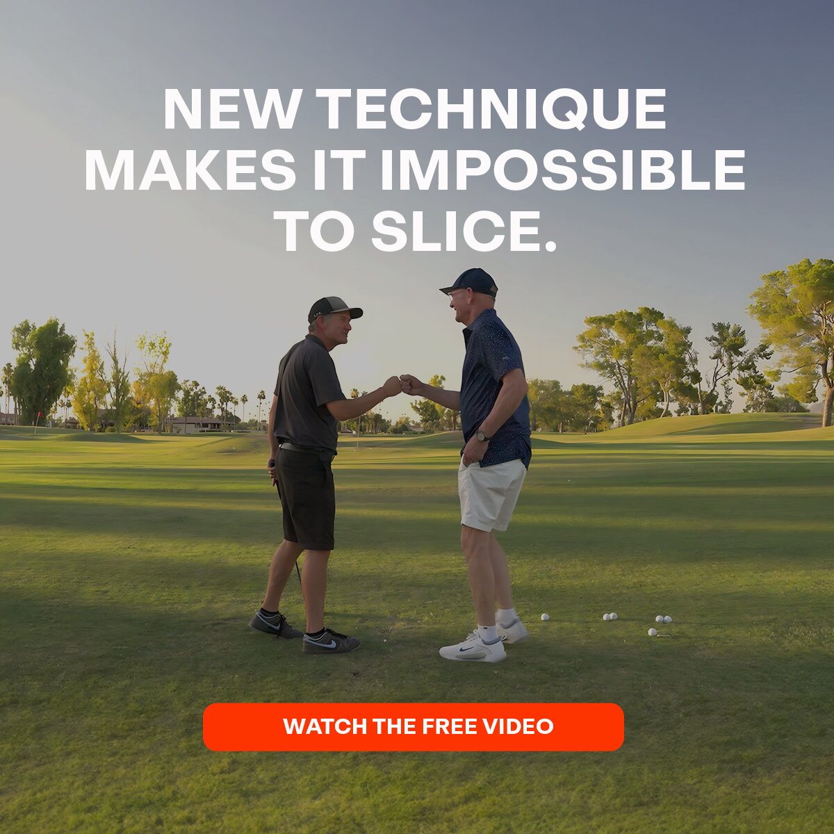Hank Haney's One-Shot Slice Fix Facebook ad