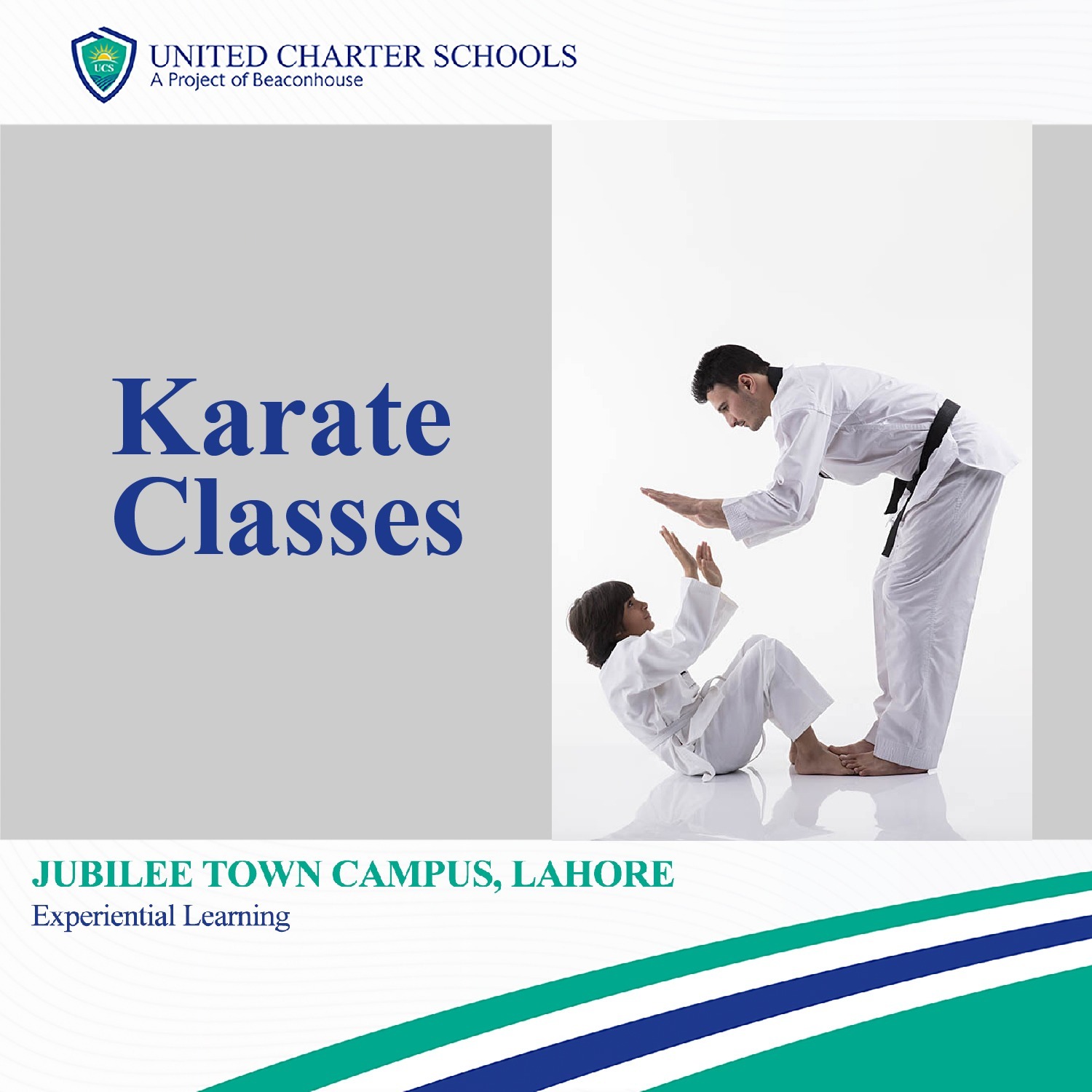 United Charter Schools Jubilee Town Campus Facebook ad: Admissions Open!