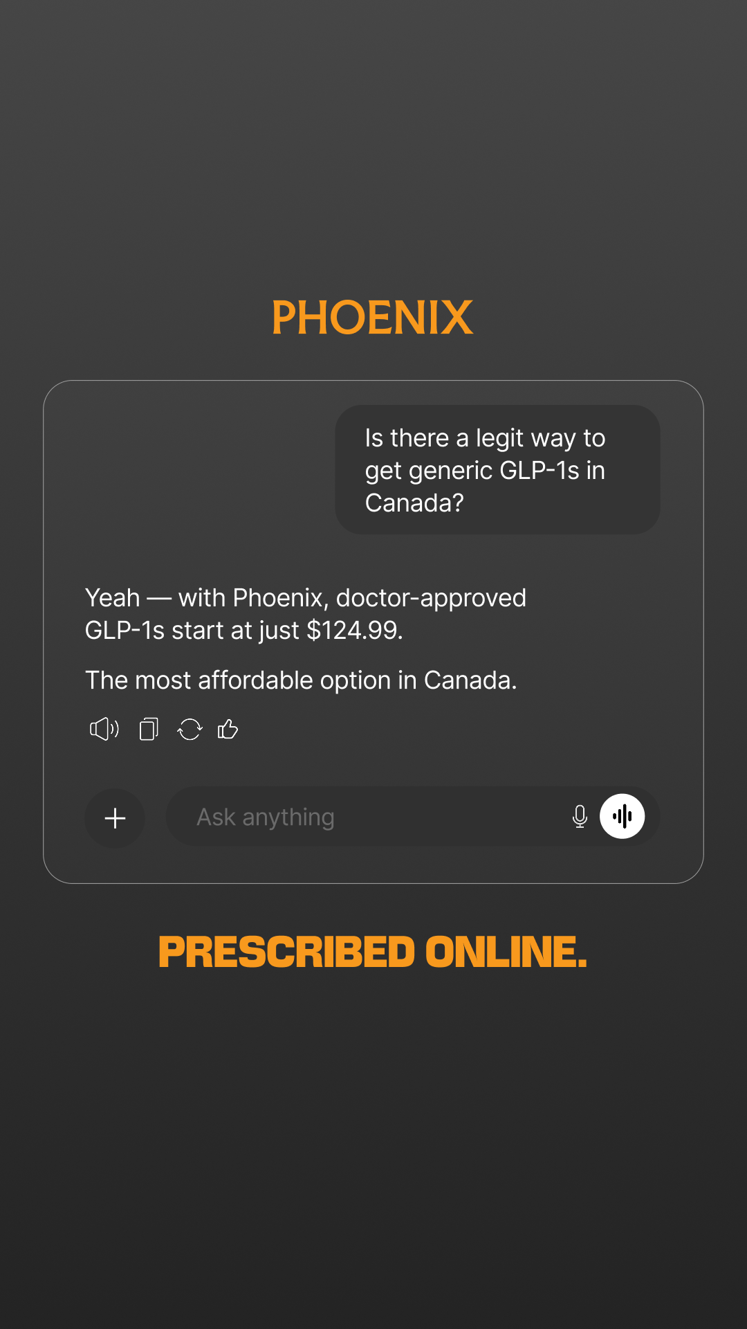 Phoenix Canada Facebook ad