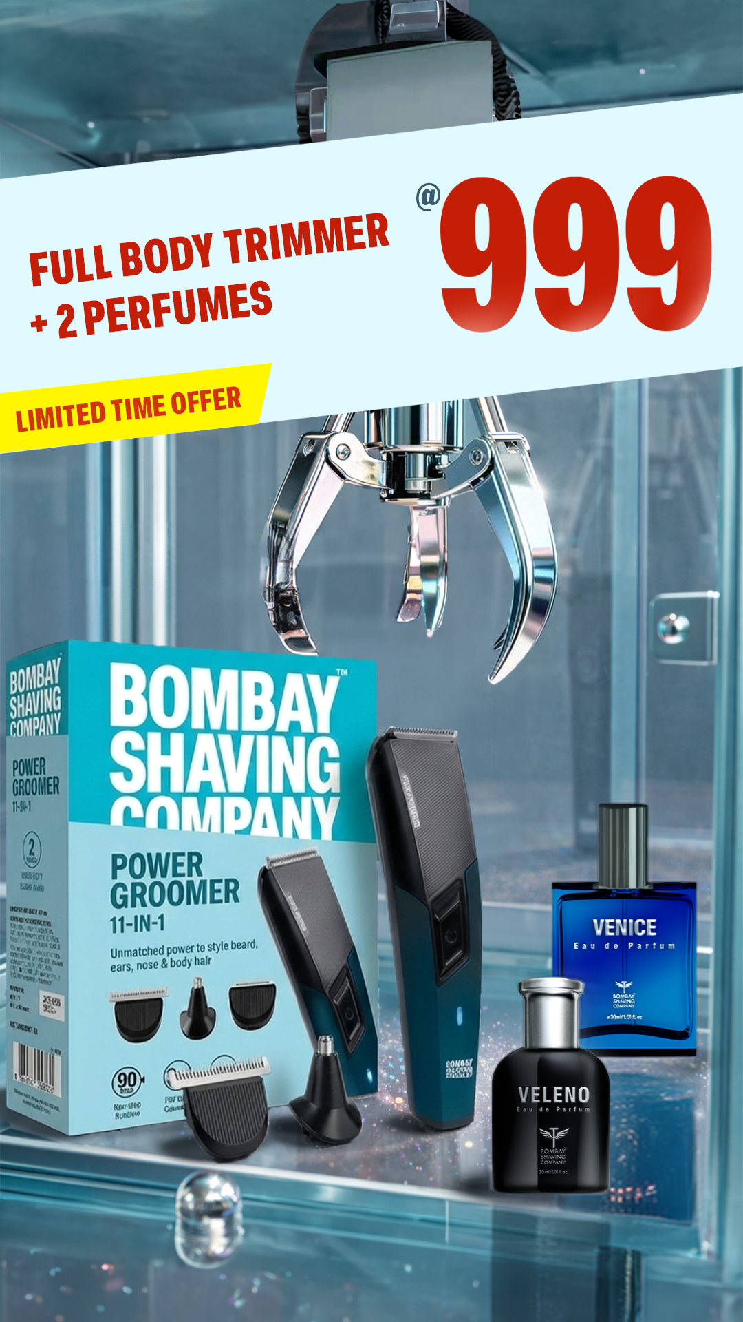 Bombay Shaving Company Facebook ad
