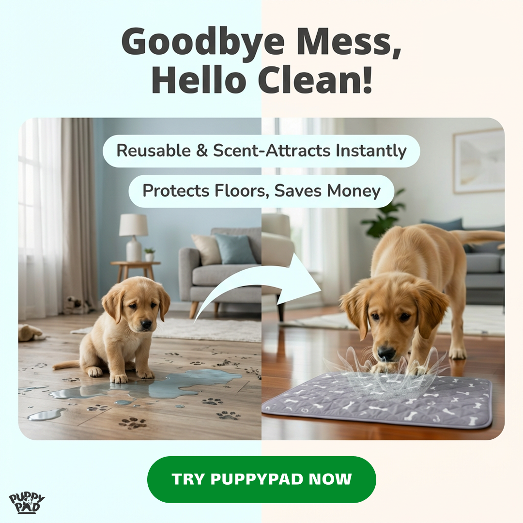 PuppyPad Facebook ad