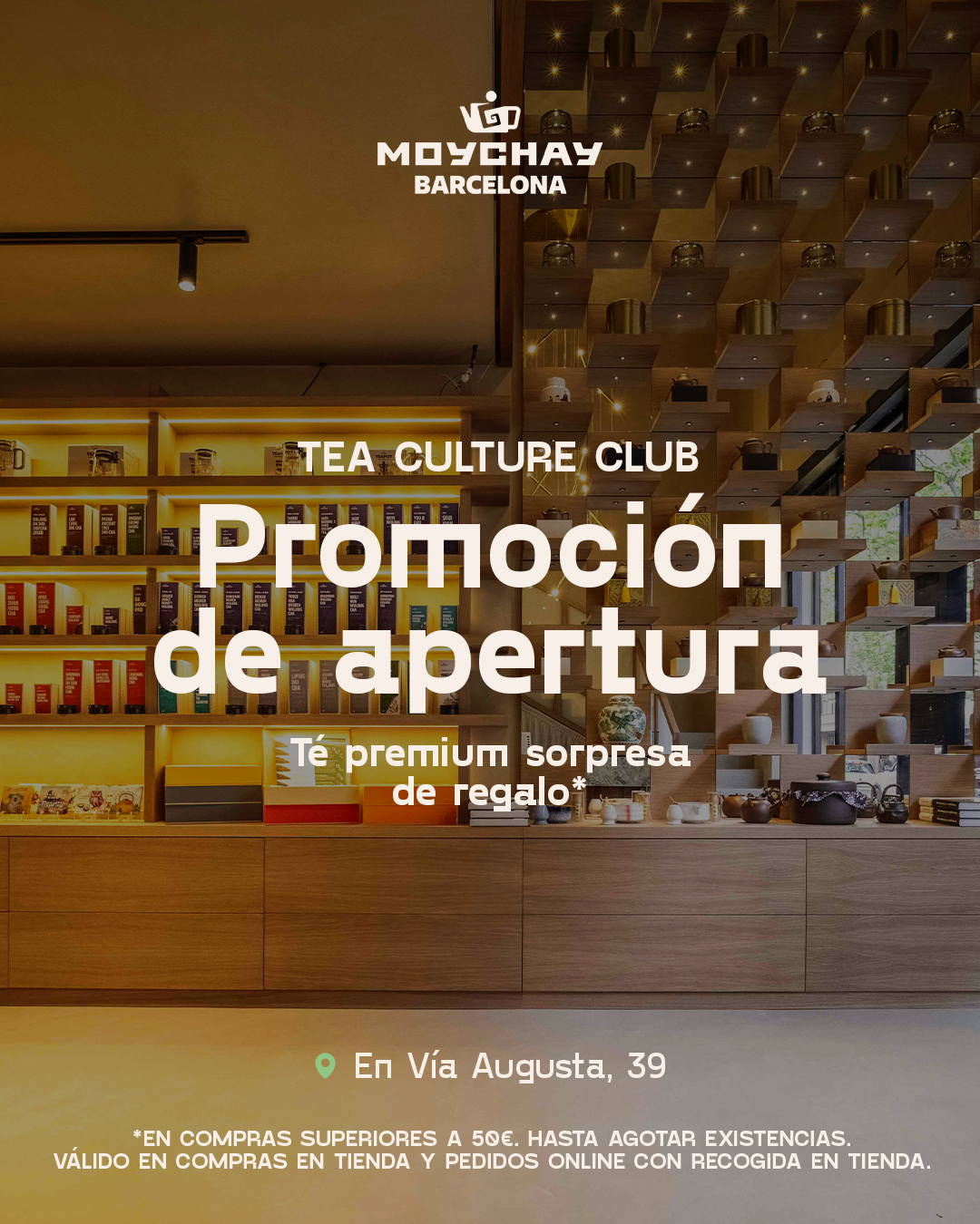 Moychay Barcelona Club de Té Facebook ad
