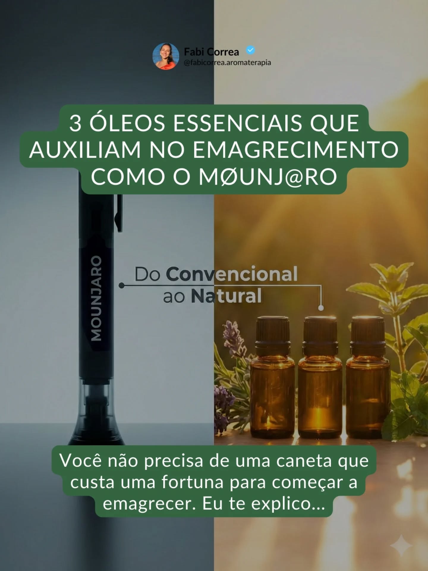 Fabiane Correa OE Facebook ad: A indústria farmacêutica quer que você acredite que…