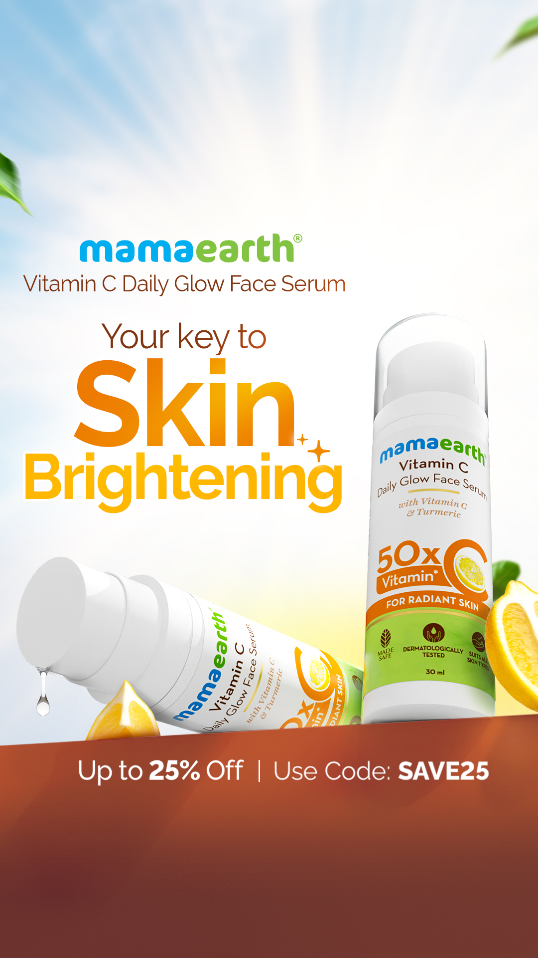 Mamaearth Facebook ad
