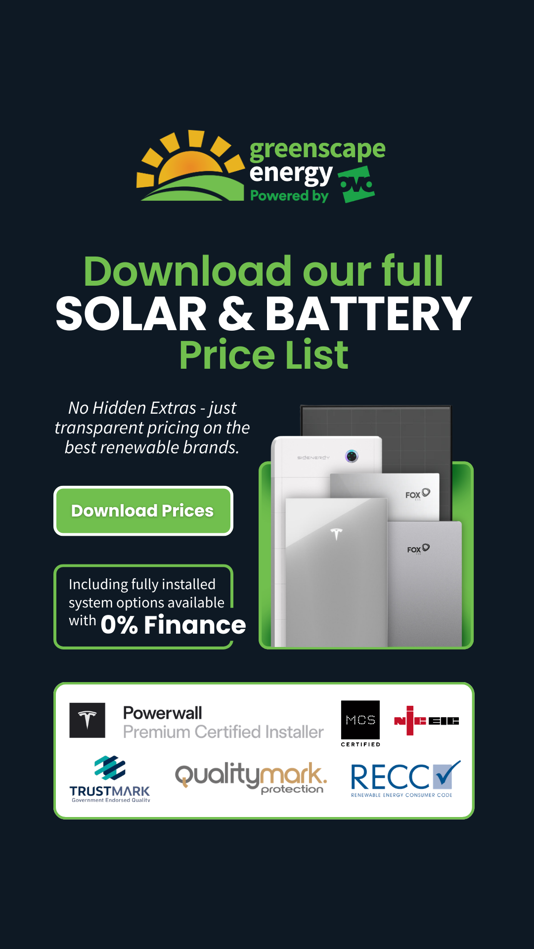 Greenscape Energy Facebook ad from Apr 3, 2026