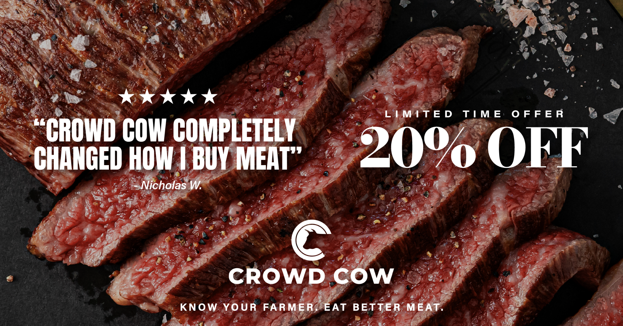 Crowd Cow Facebook ad