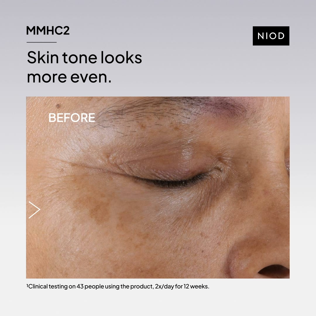 NIOD Facebook ad: NIOD. Now at Sephora.