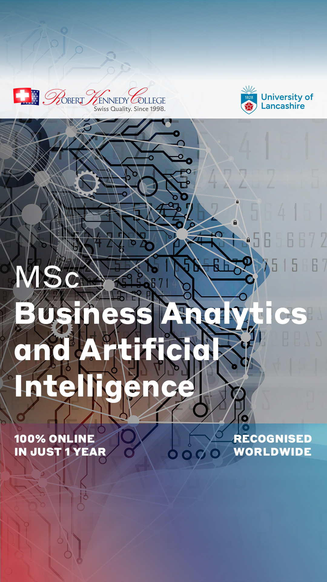 Salford Business School Online MSc and LLM Programmes Facebook ad