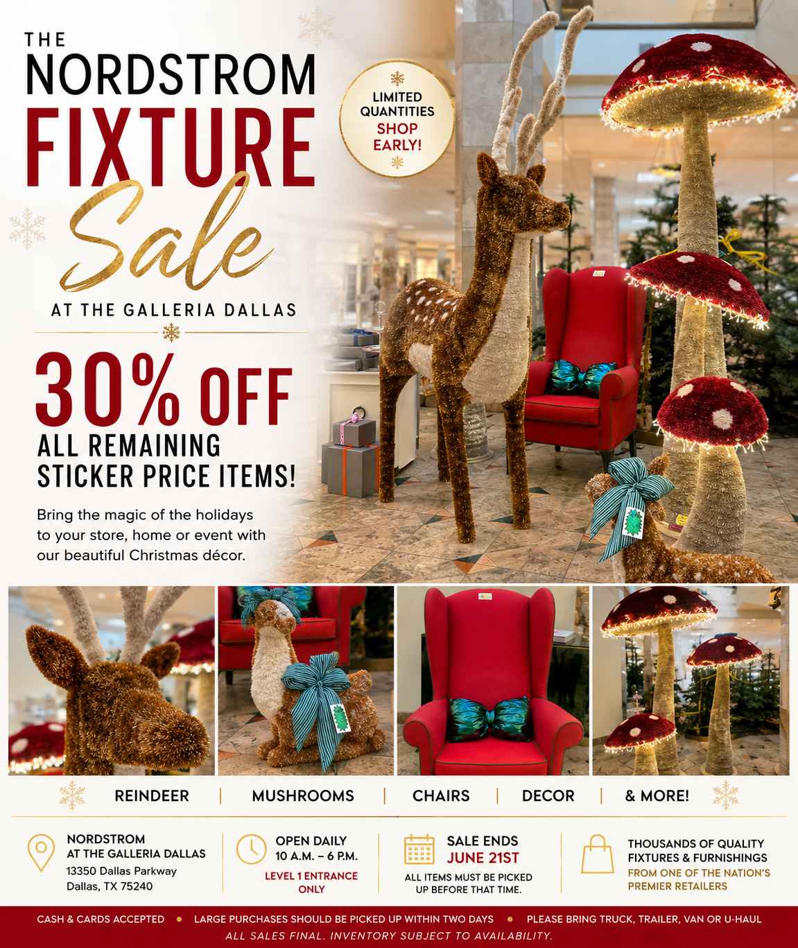 Jeanette Joseph Mentesana Facebook ad: 30% off ALL remaining Beautiful Christmas decor at the…