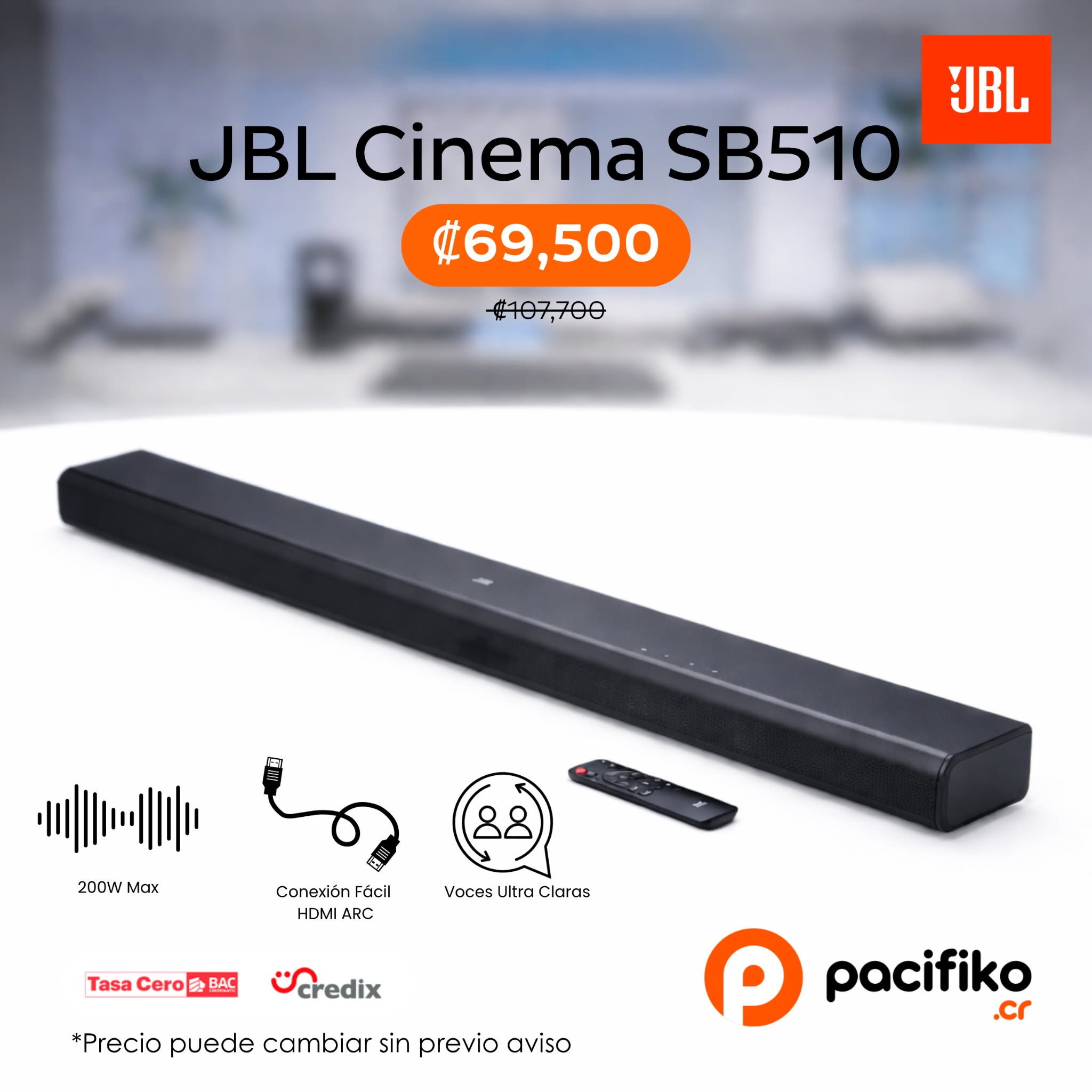 Pacifiko Facebook ad