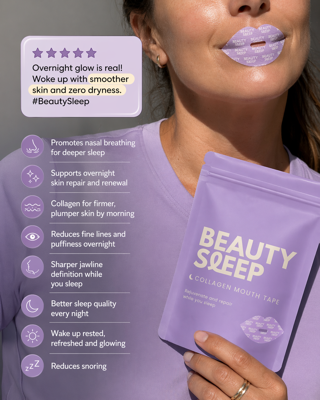 Beauty Sleep Facebook ad