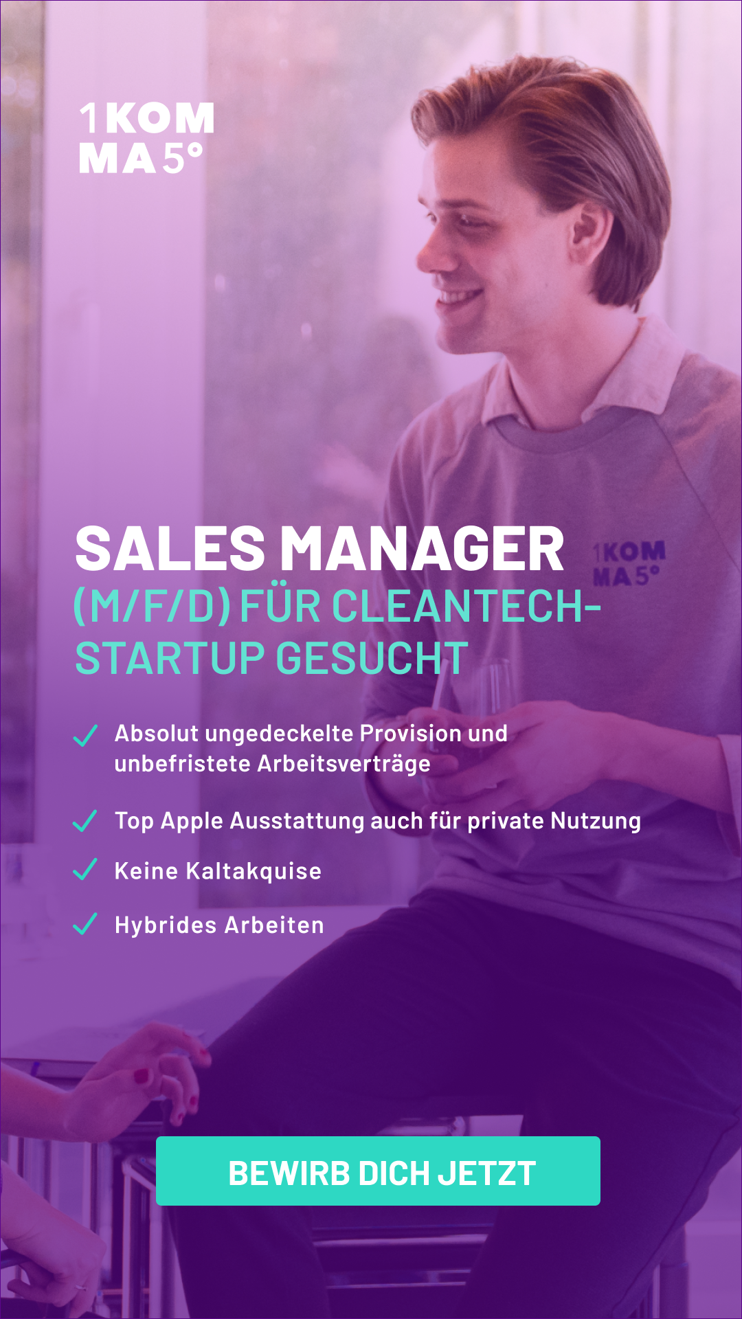1KOMMA5GRAD Facebook ad