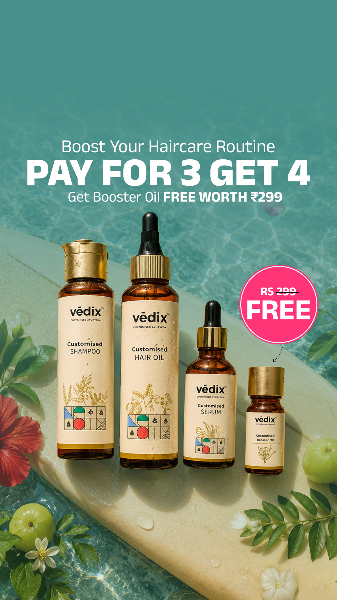 Vedix Ayurveda Facebook ad