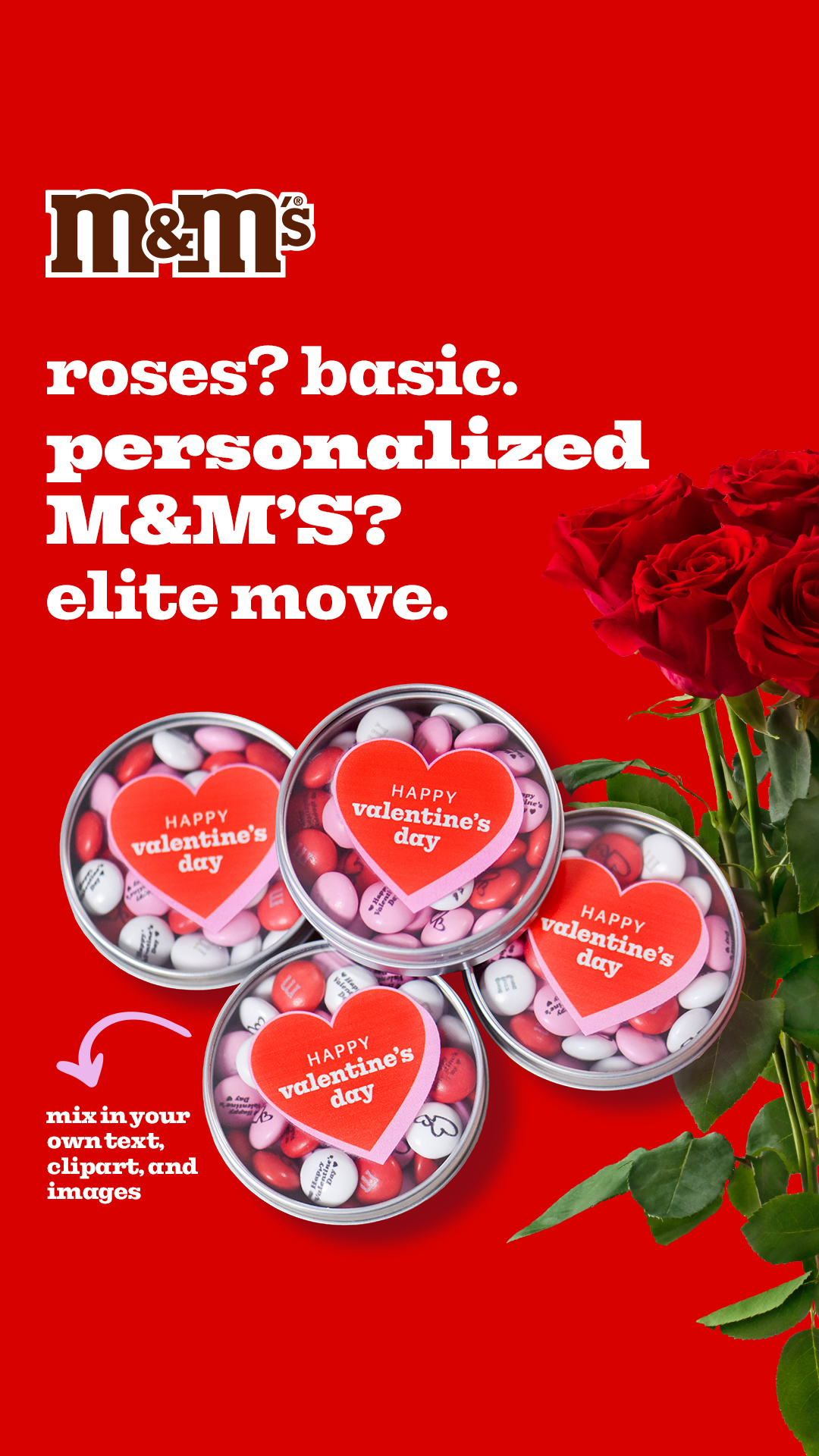 M&M'S USA Facebook ad