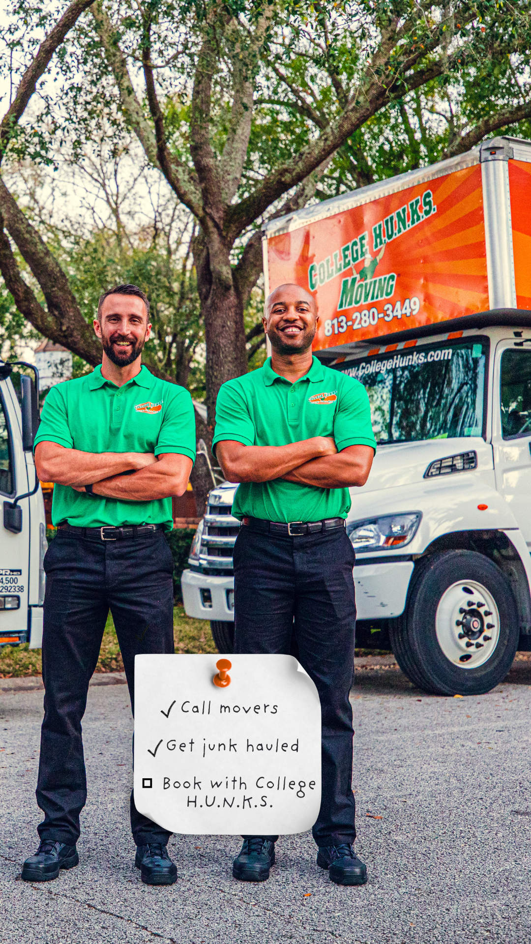 College Hunks Hauling Junk and Moving Washington DC Facebook ad