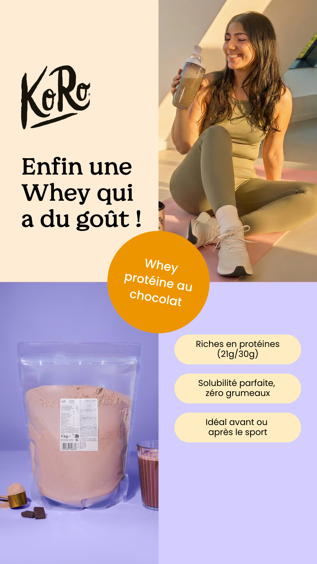 KoRo France Facebook ad