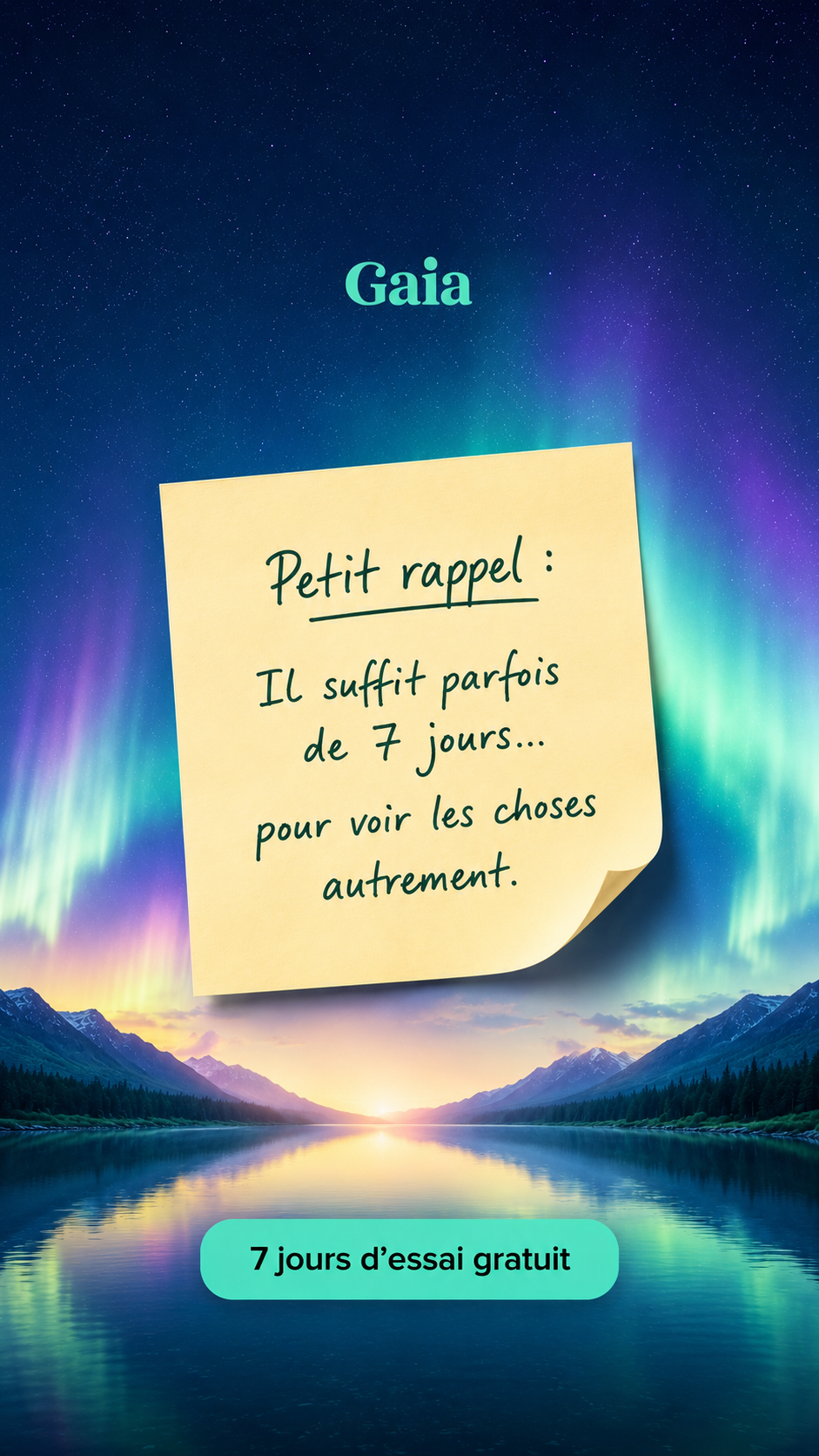Nous Sommes Gaia Facebook ad