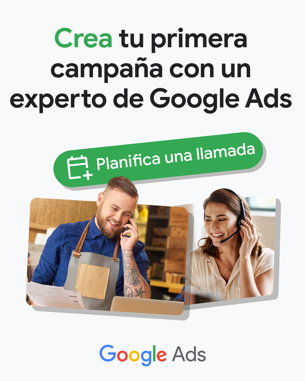 Google Ads Facebook ad