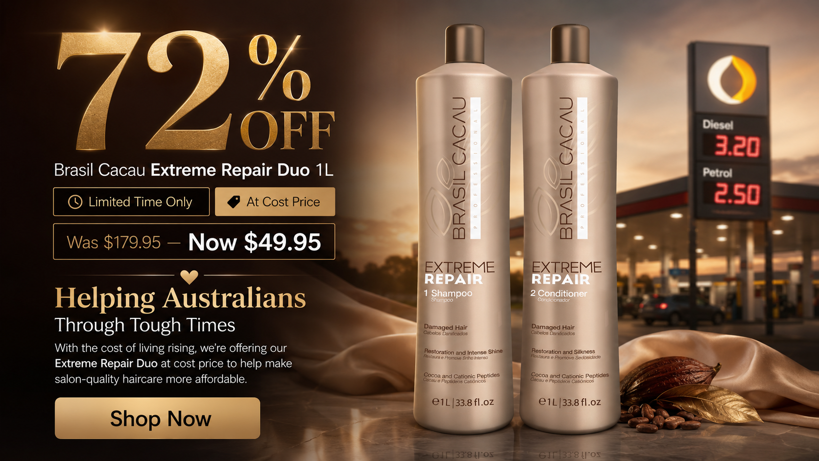 Hair & Beauty World Facebook ad