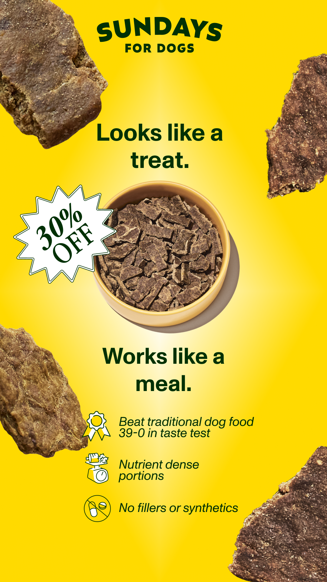 Sundays Facebook ad