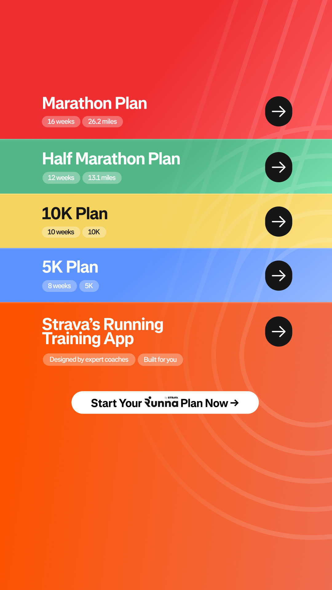runna Facebook ad
