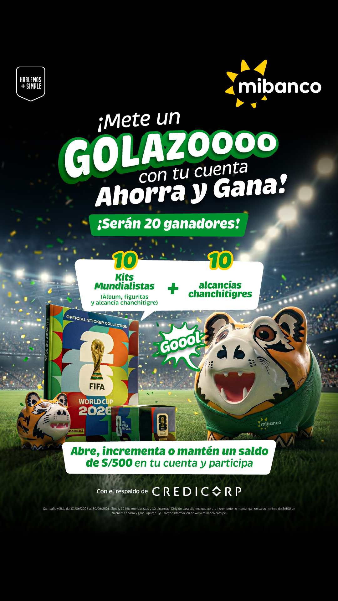 Mibanco Facebook ad from Jun 6, 2026