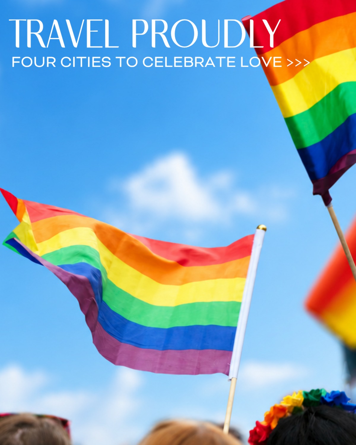 Sonesta Hotels & Resorts Facebook ad: Celebrate Pride from coast to coast.