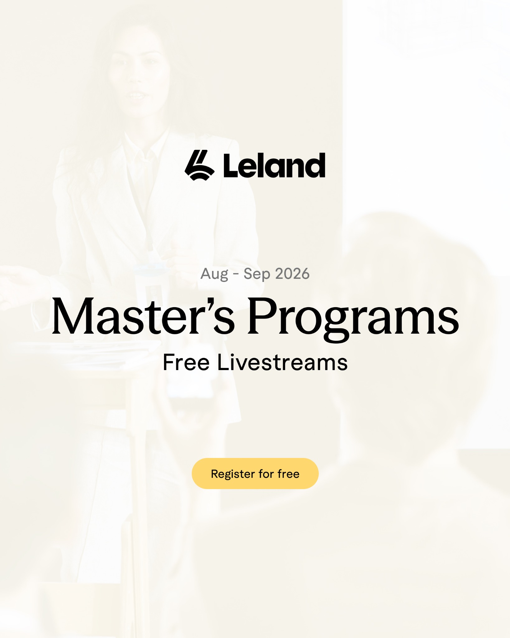 Leland Inc. Facebook ad