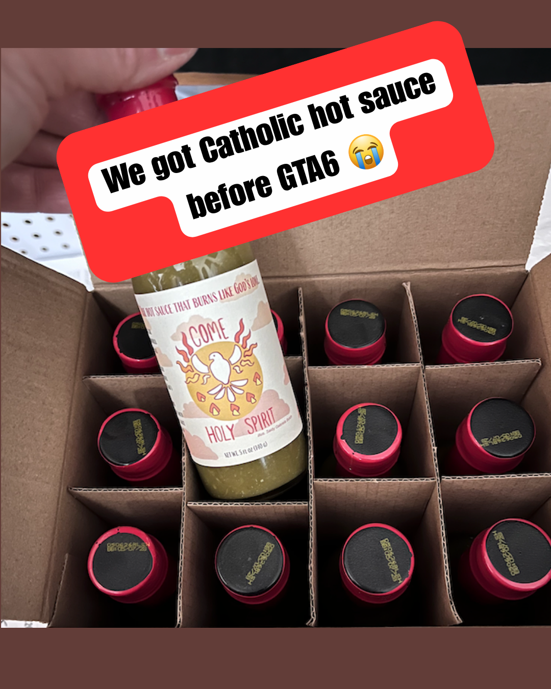 The Little Catholic Box Facebook ad