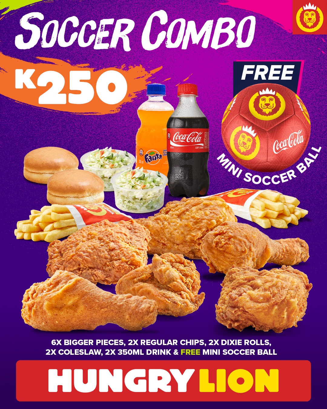 Hungry Lion Facebook ad