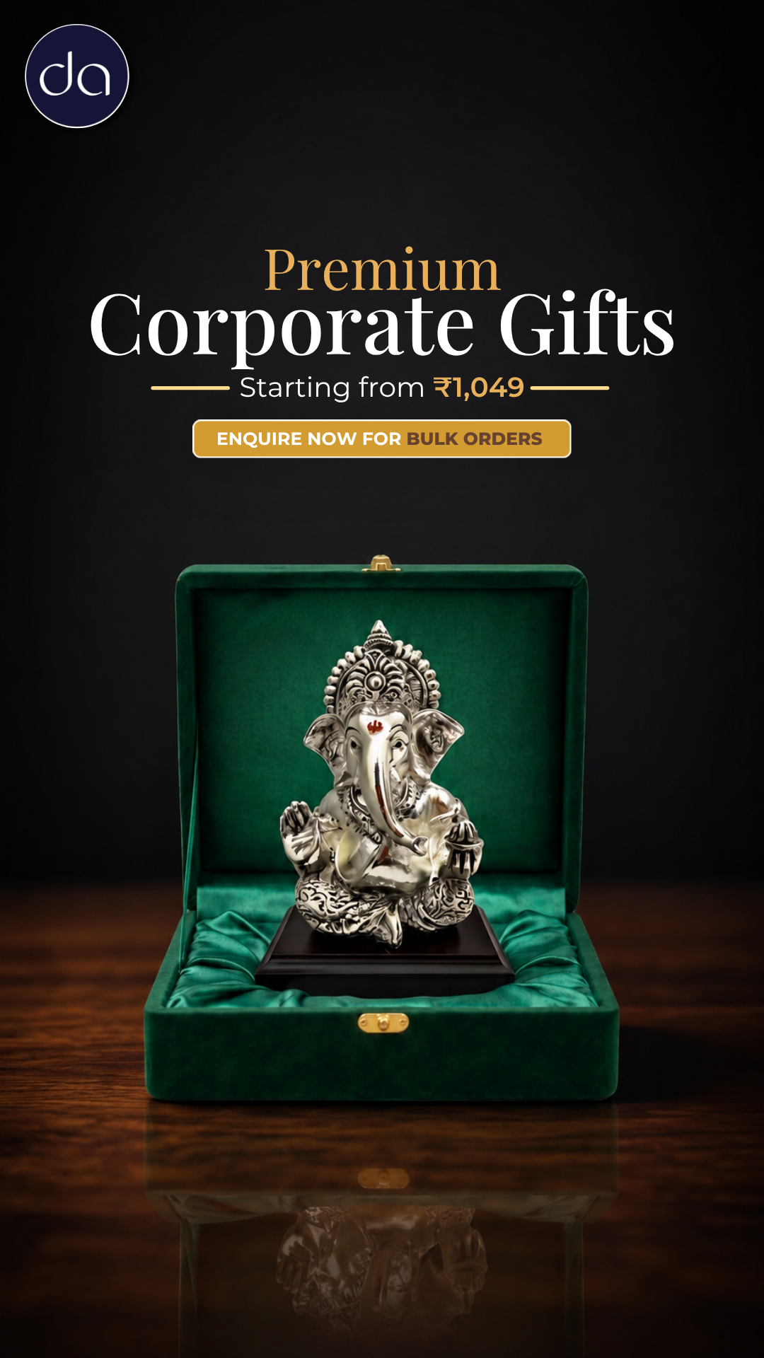 Devaastha.in Facebook ad: Gifts Your Clients Will Truly Remember