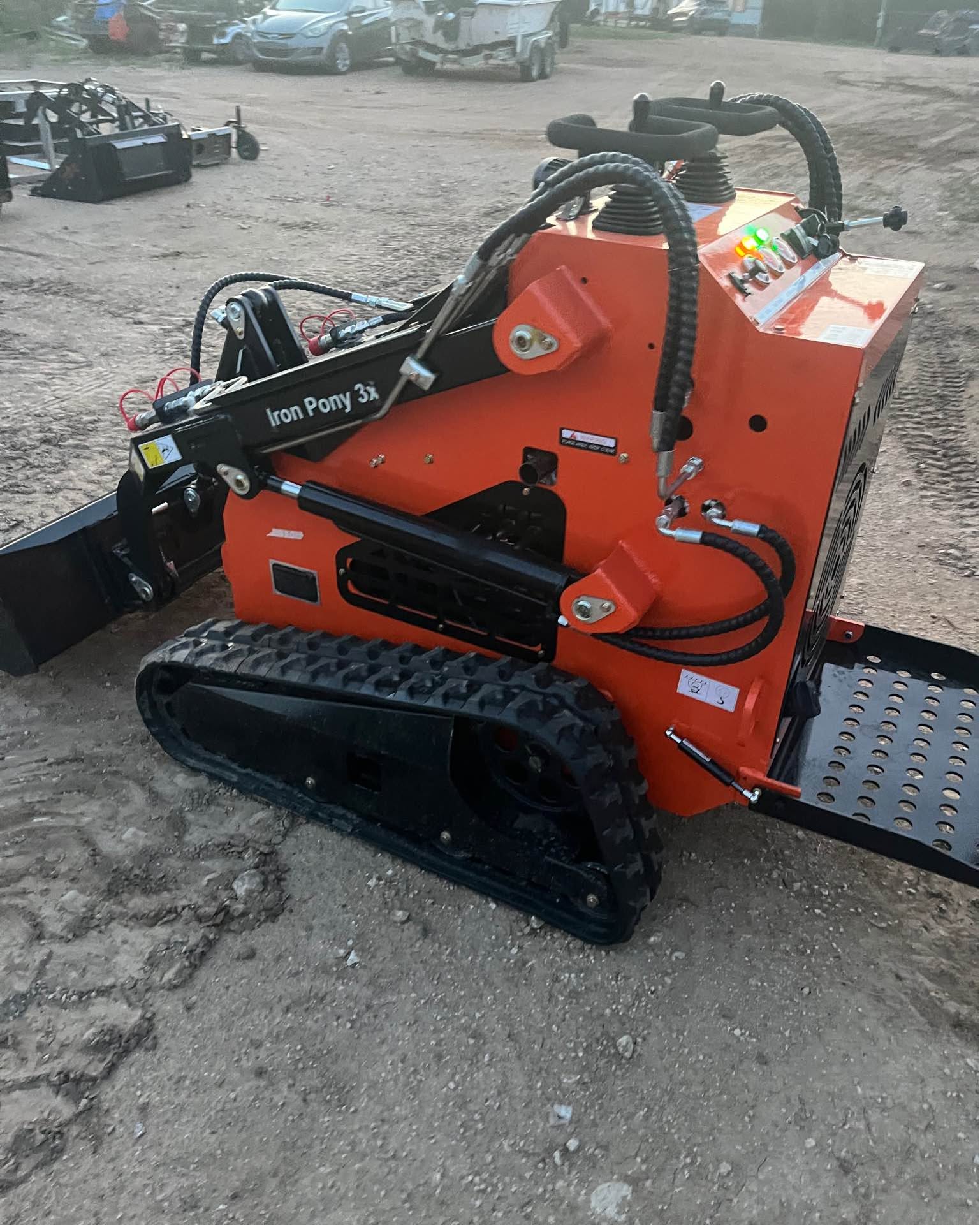 Eric Brown Facebook ad: 23hp mini skid with a triple pump set up which will…