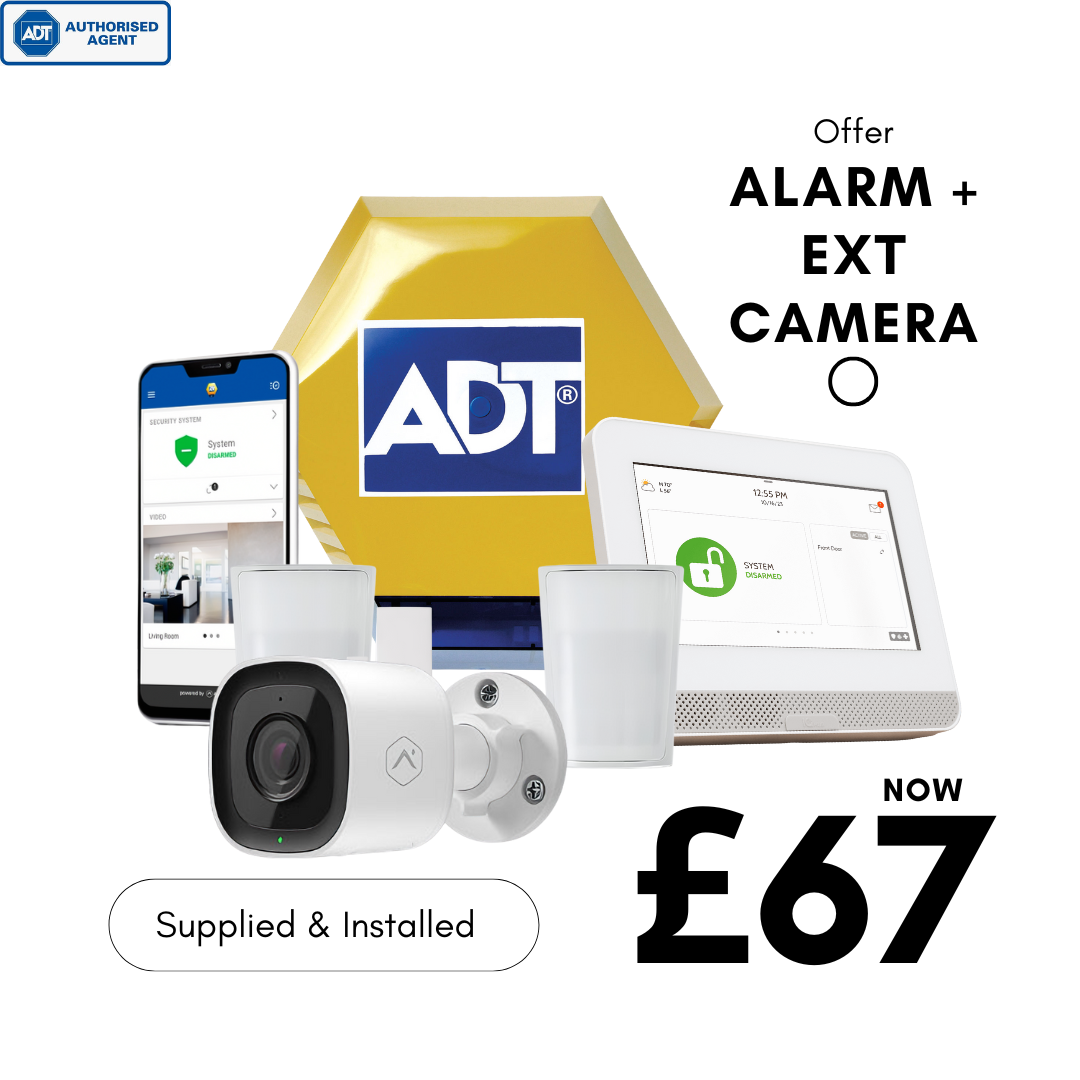 ADT Security Systems UK Facebook ad: Choose the Offer That’s Perfect for You!