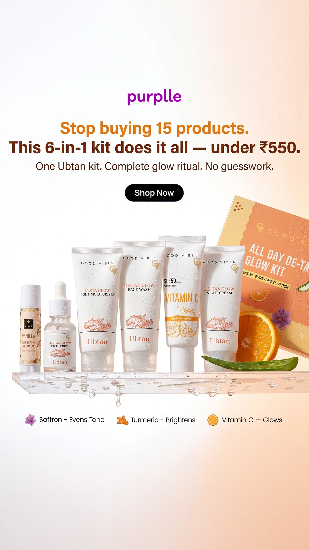 Purplle.com Facebook ad