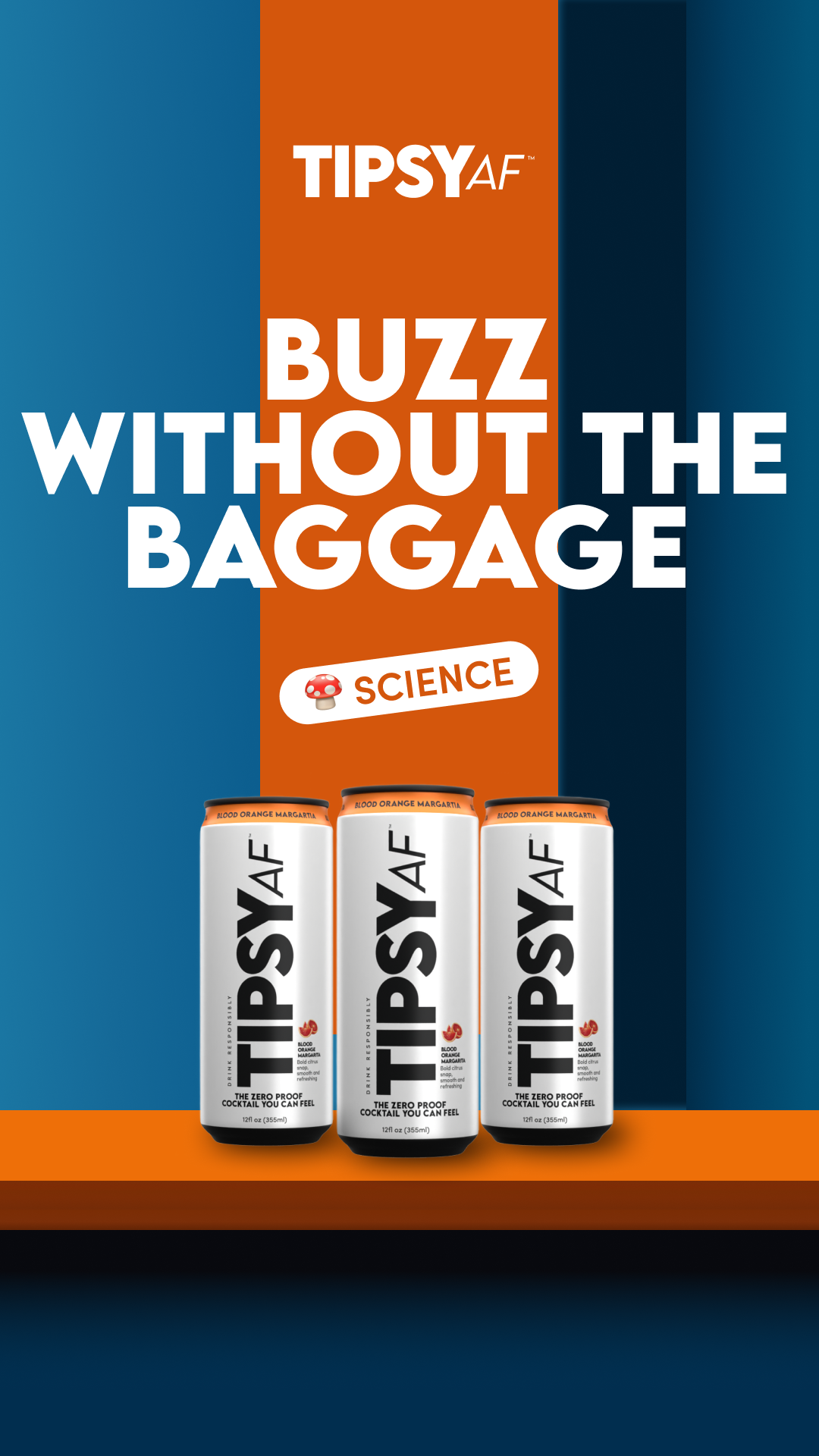 Tipsy AF Facebook ad