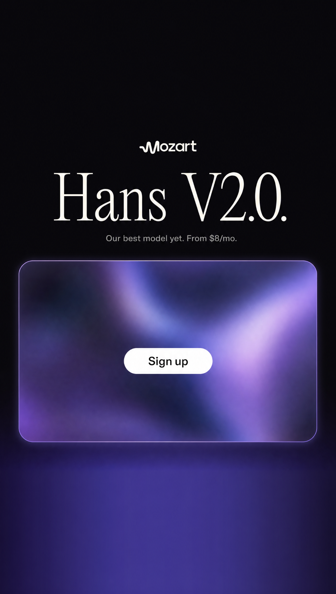 Mozart Music Facebook ad