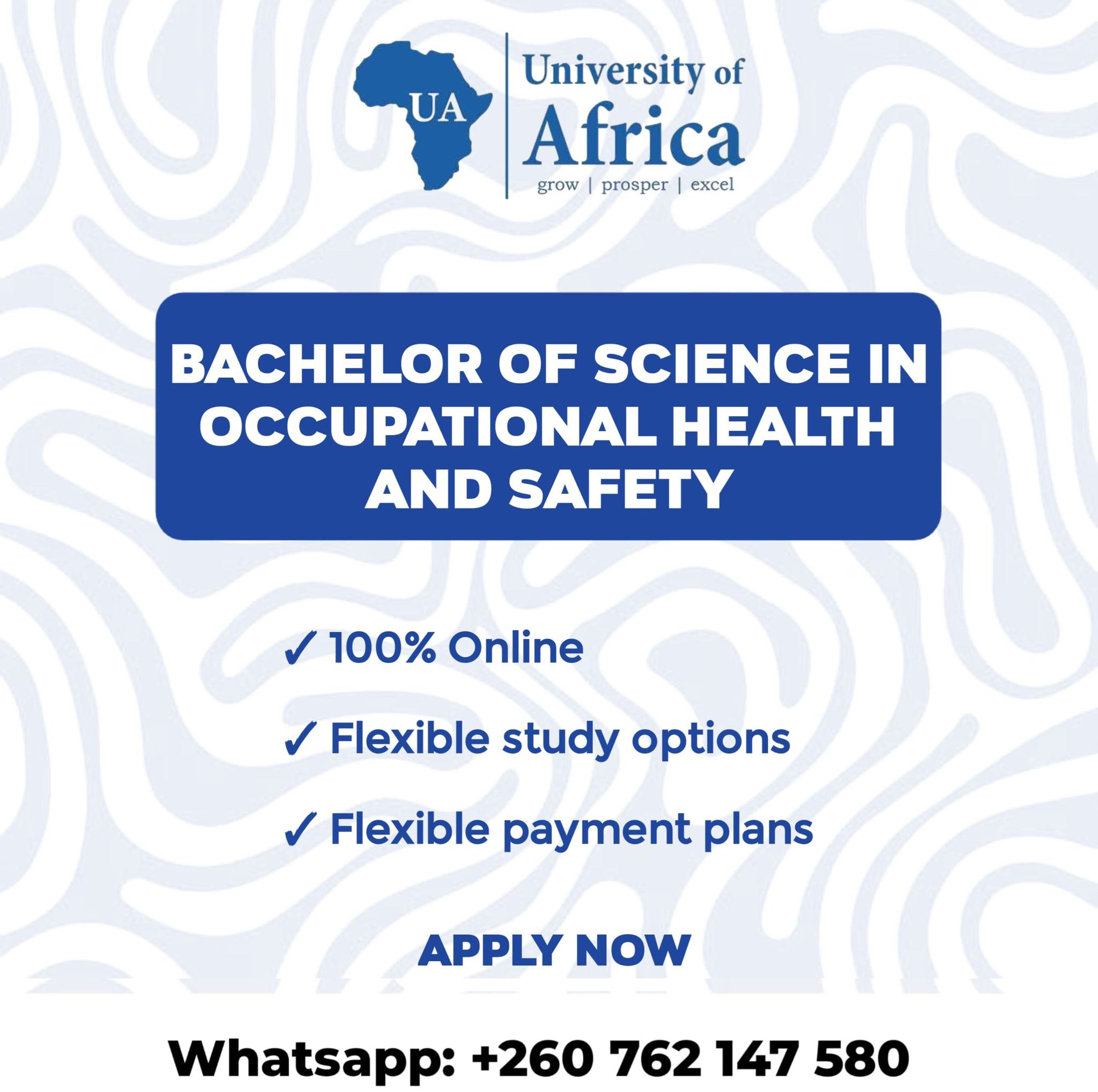 Aru/Uoa -Africa's Prestigious International Universities Enrolments Facebook ad: Passionate about workplace safety?