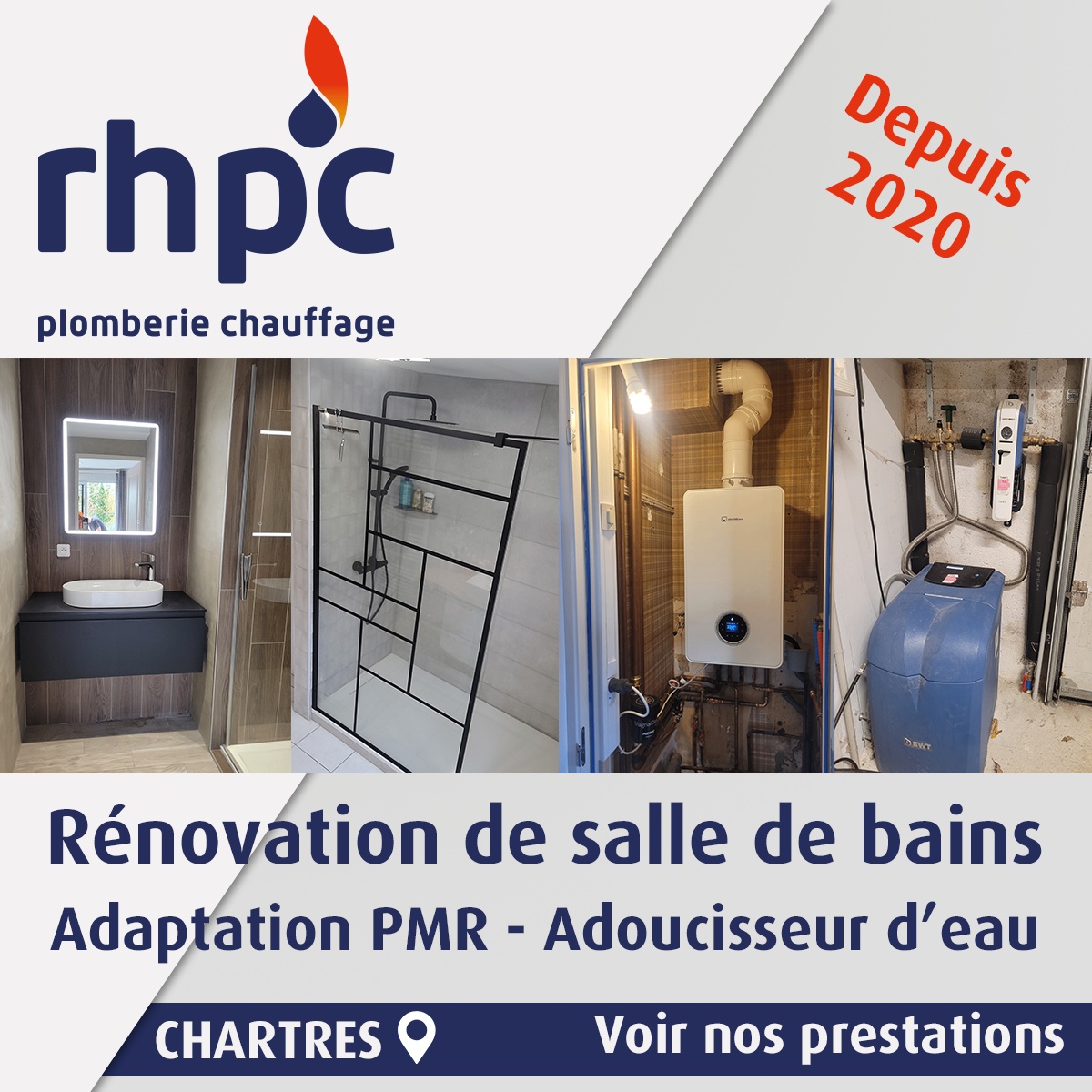 RHPC Facebook ad: RHPC Saint Luperce - Plombier (adresse, horaires, avis)