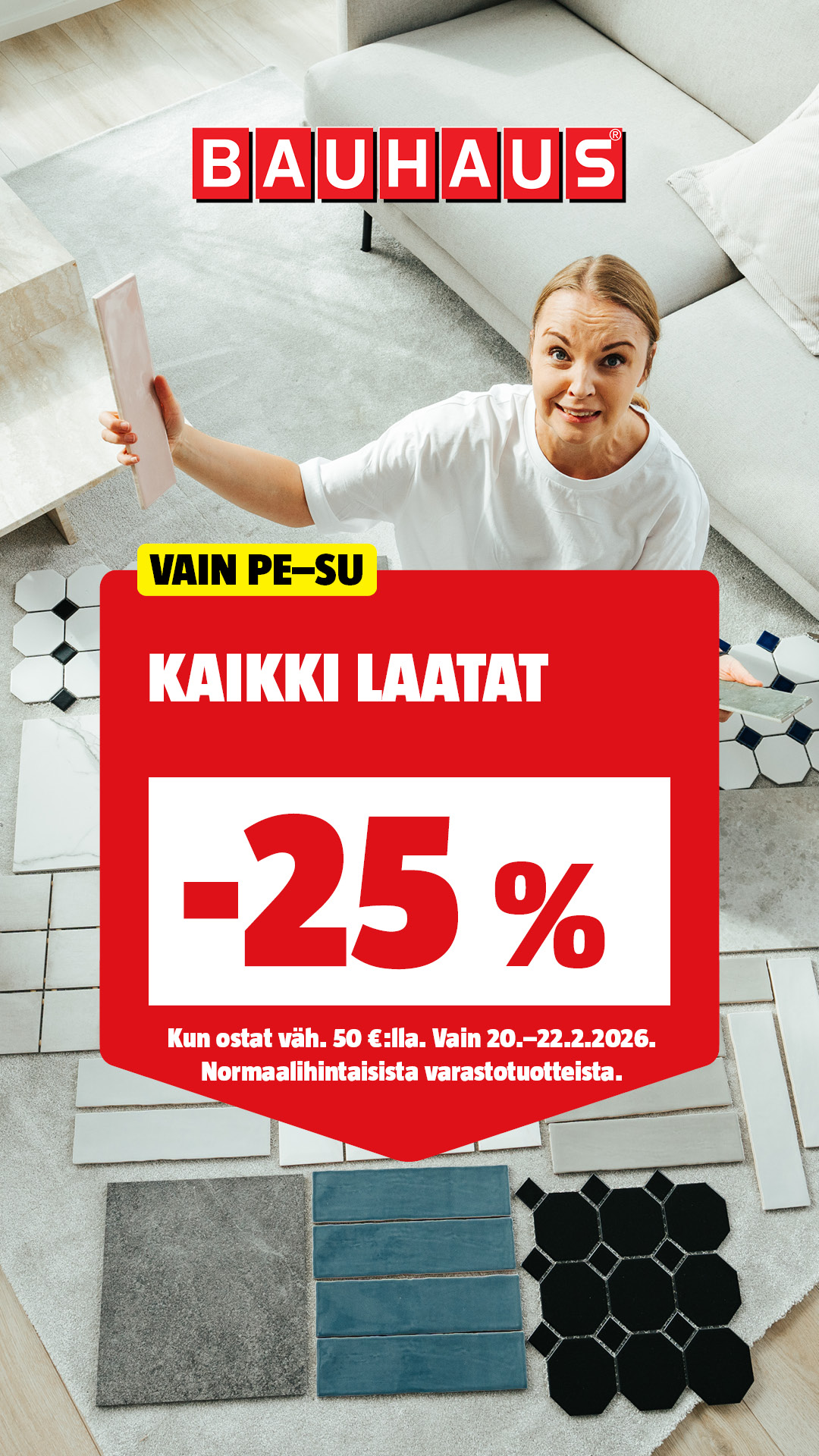 BAUHAUS Suomi Facebook ad