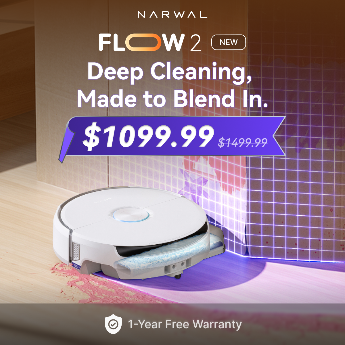 Narwal North America Facebook ad