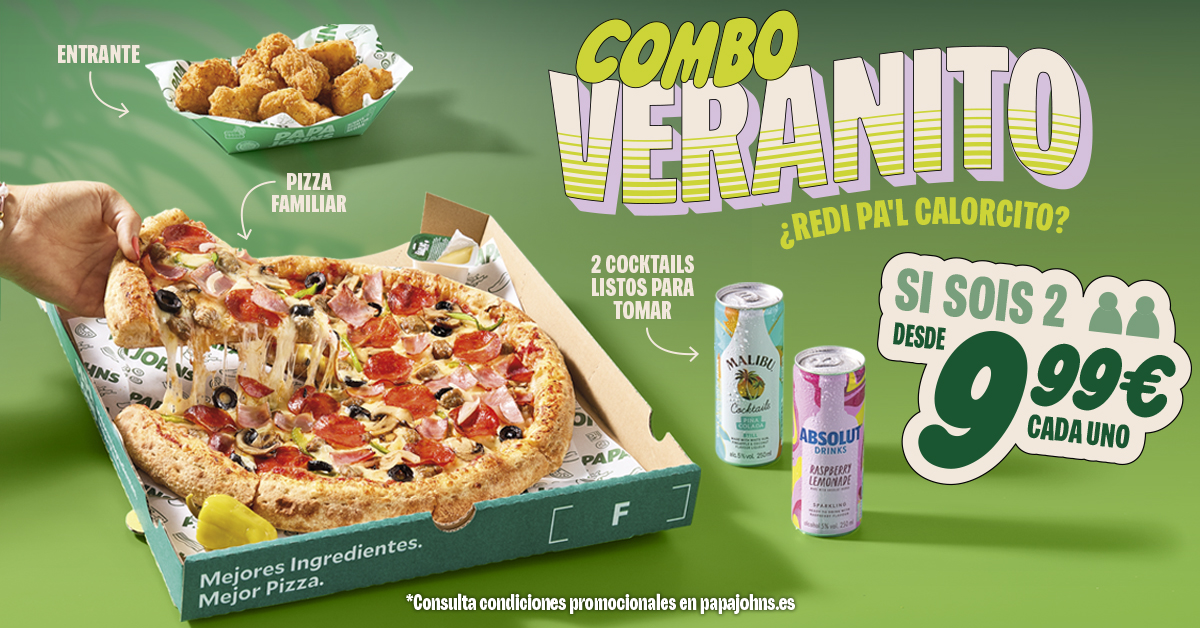 Papa John's Pizza Facebook ad from Jul 27, 2026
