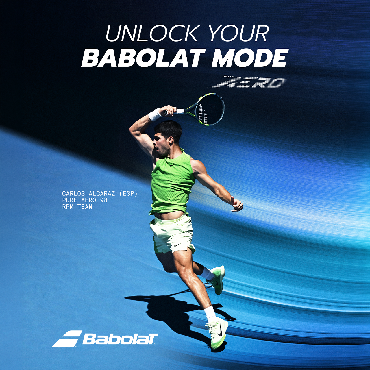 Babolat Facebook ad
