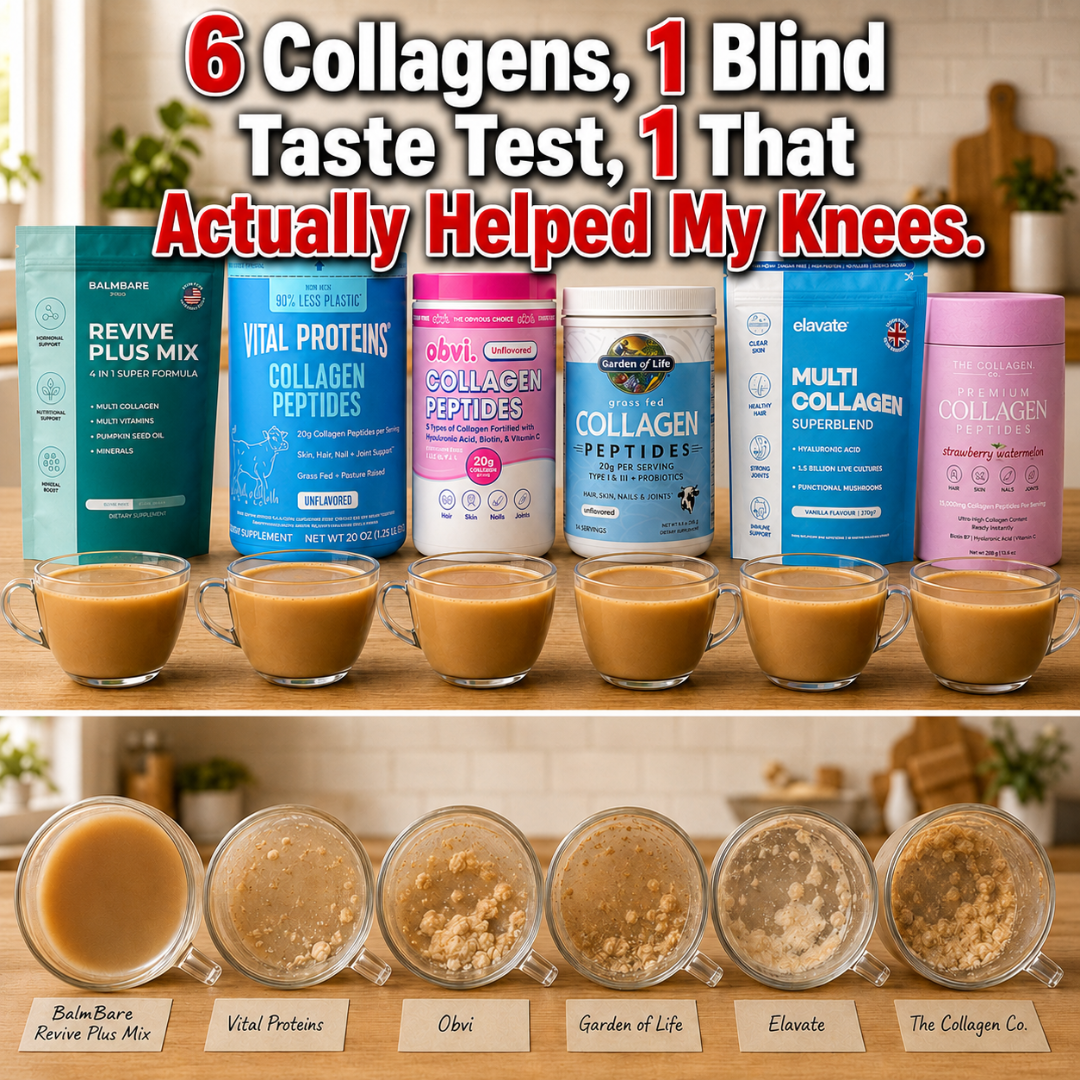 Amanda Foster Facebook ad: 5 failed. 1 reached my joints.