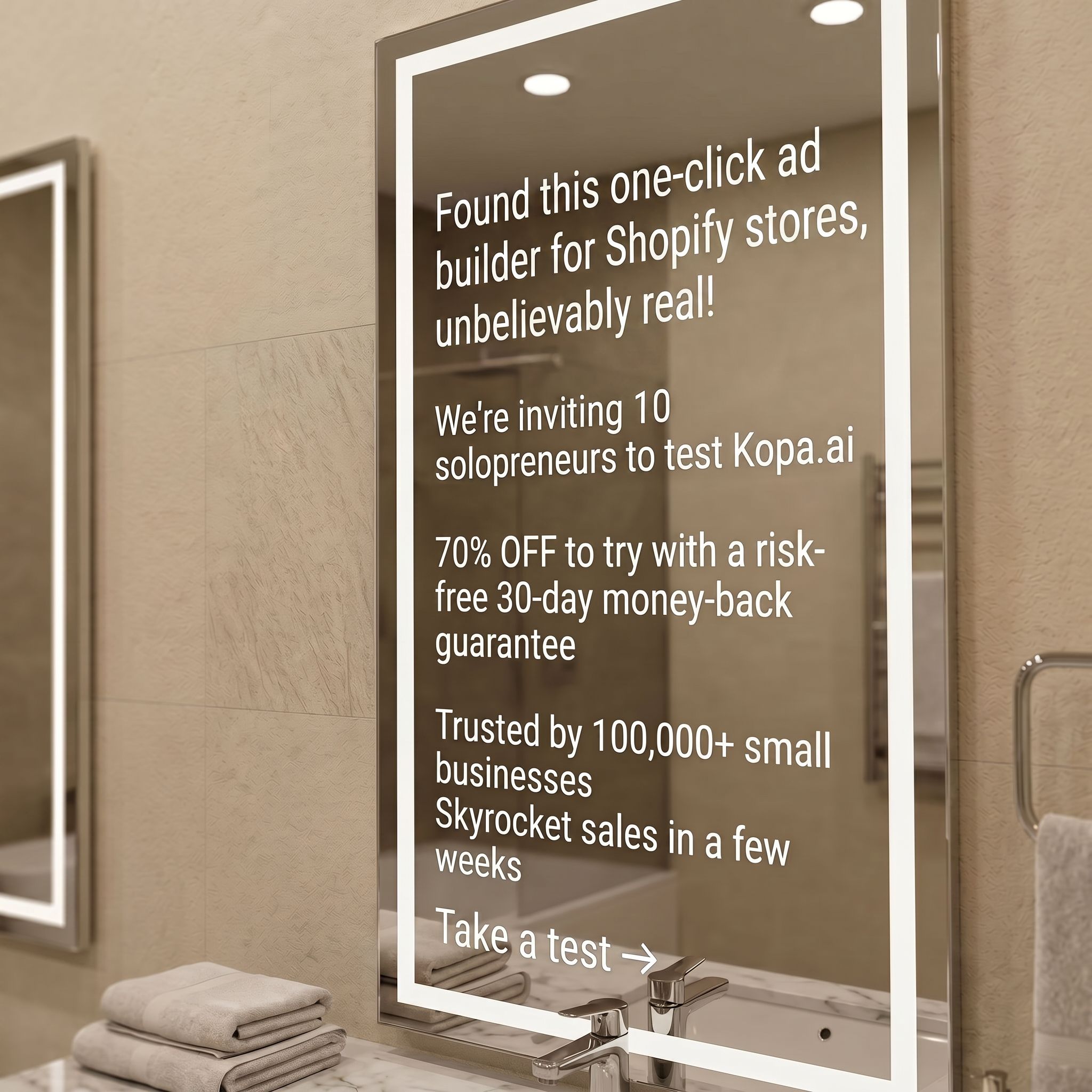 Jessica Smith Facebook ad: More Clients, Starting This Week