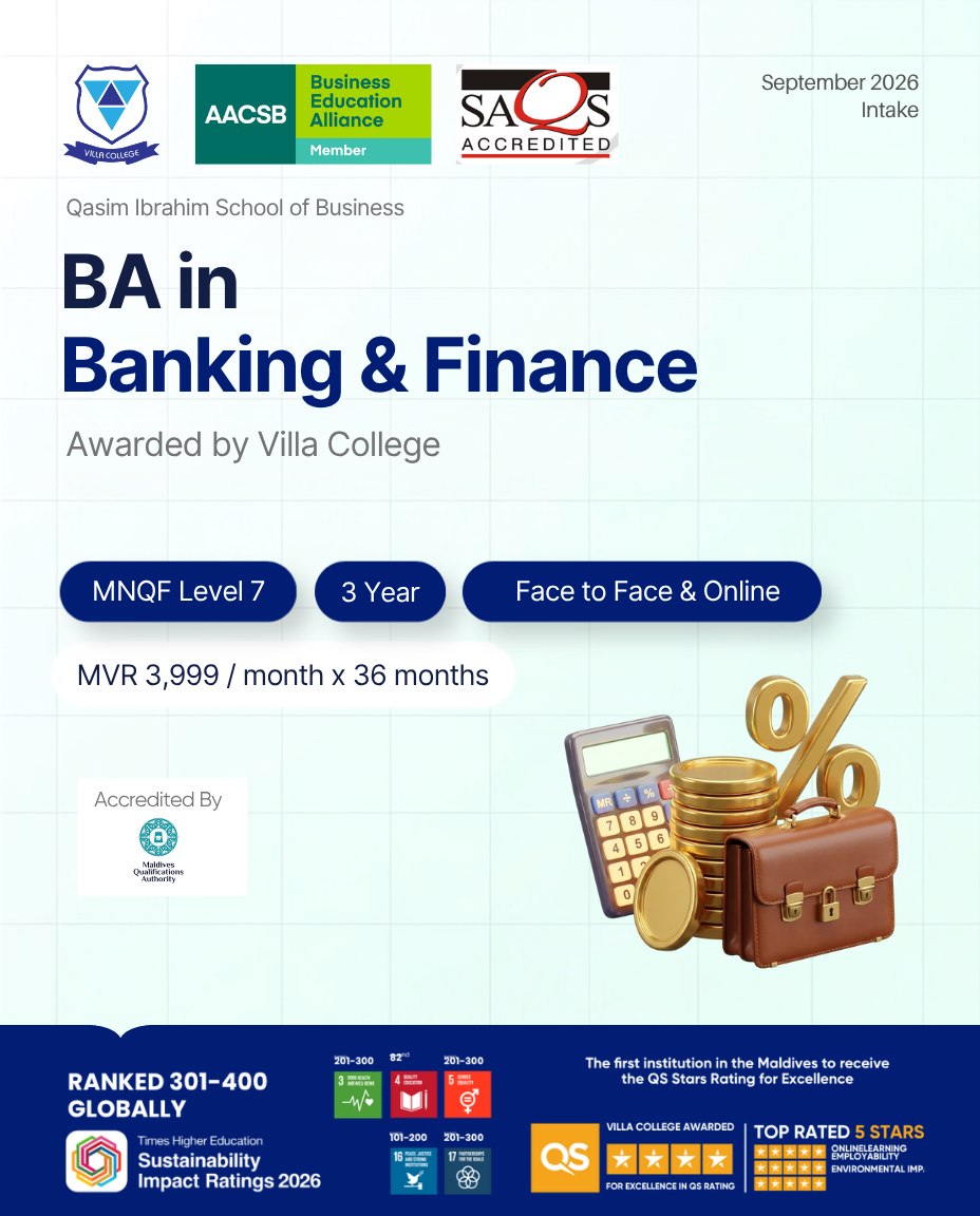 Villa College Facebook ad