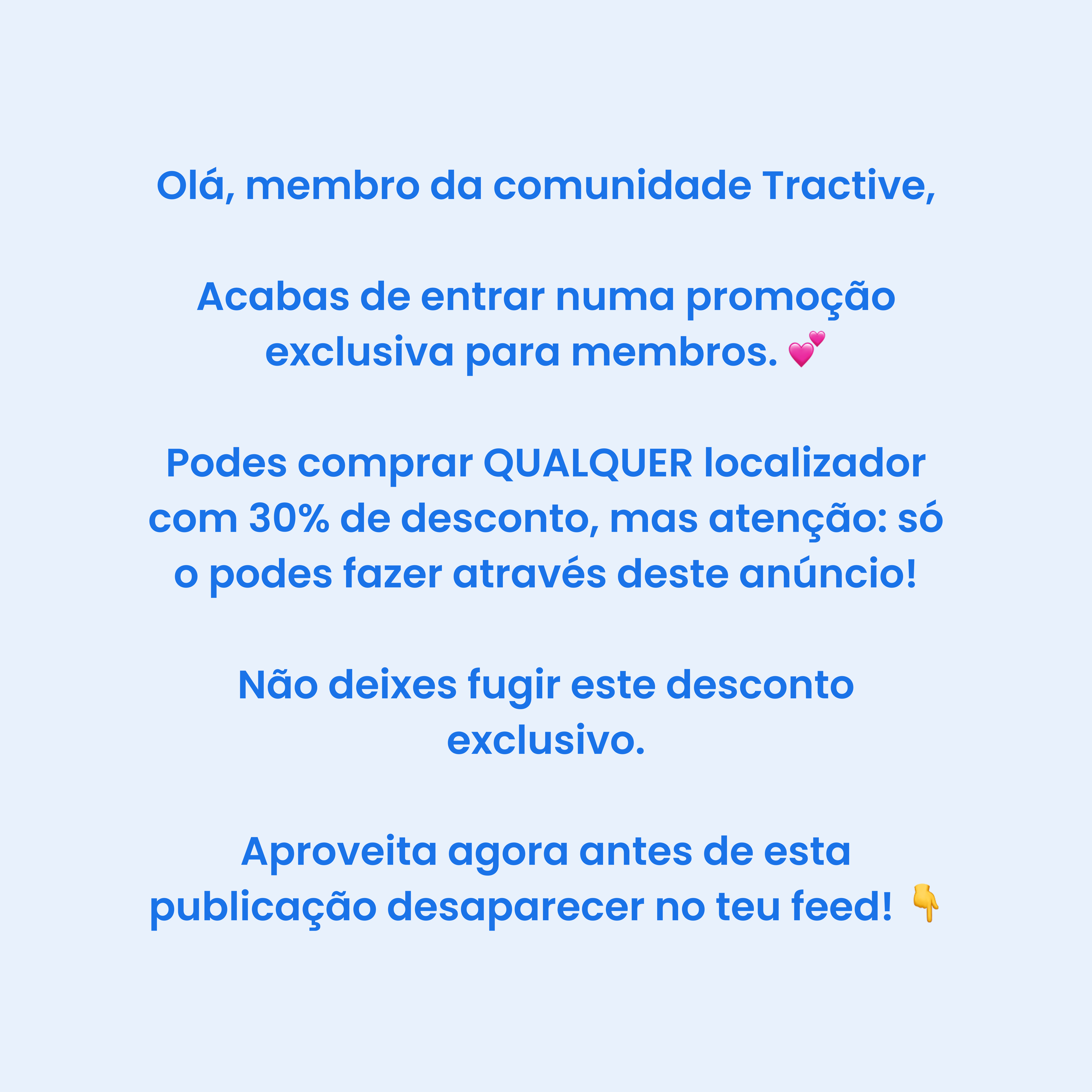 Tractive Facebook ad